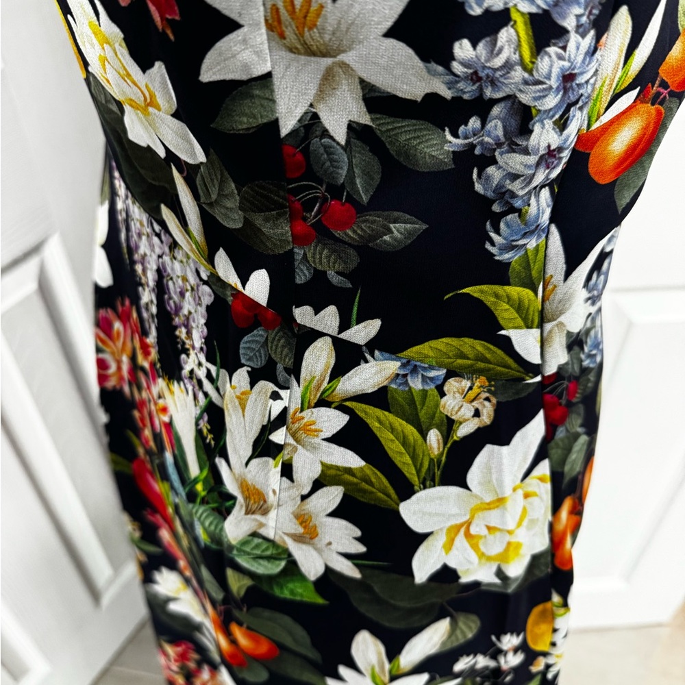🌺🆕Sachin + Babi One Shoulder Chelsea Floral Gown, Size 4🌺 - Picture 9 of 16